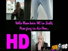 madame-blows - In die enge Leggingshose gepieselt HD